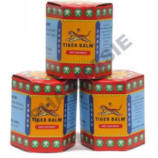 3 x 30g Tiger Balm RED/WHITE Pain relief balm